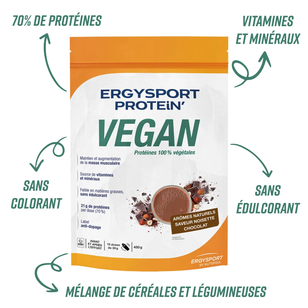 ERGYSPORT PROTEiN' VEGAN