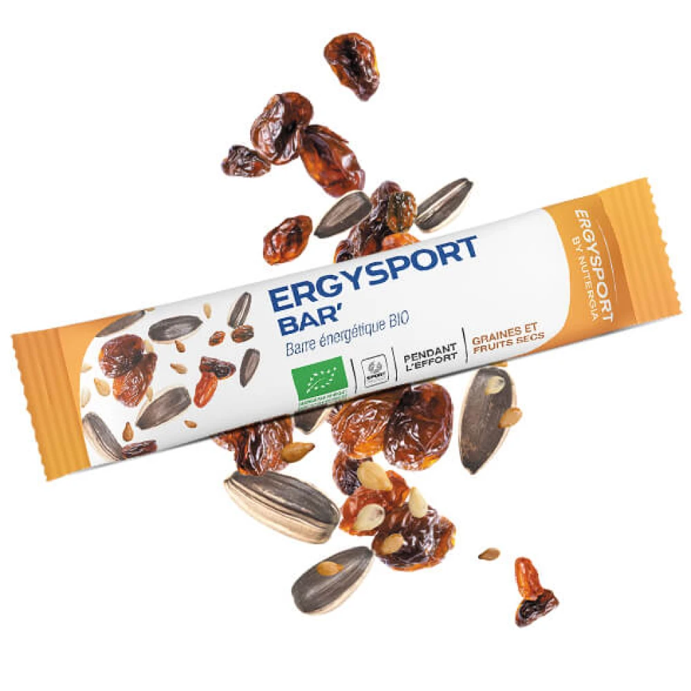 Produit ERGYSPORT BAR' Graines et fruits secs