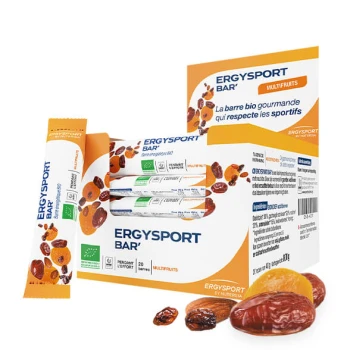 Étui 20 barres ERGYSPORT BAR' Multifruits